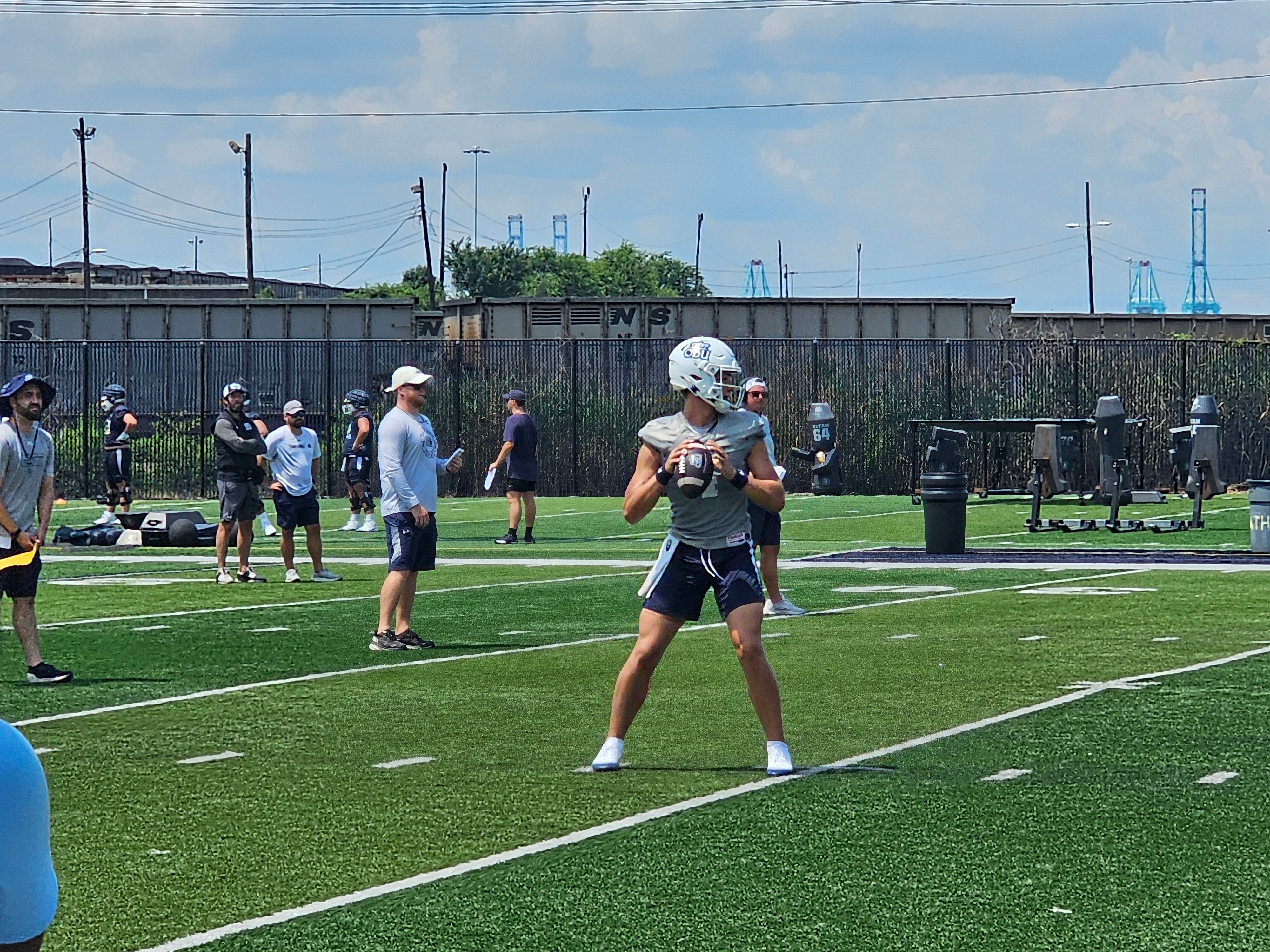 ODU Fall Camp Notes - Week 1, July 30th