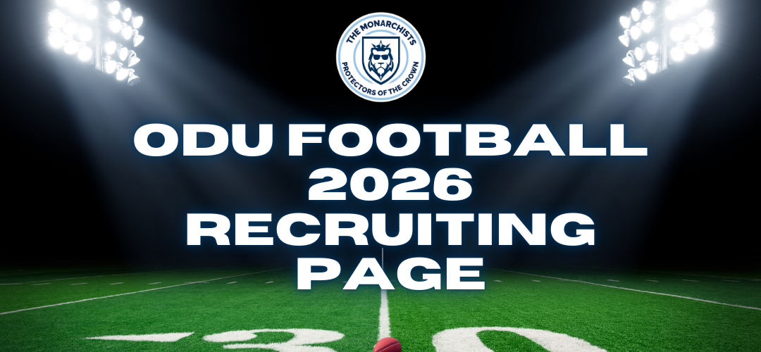 ODU Football 2026 Recruiting Page